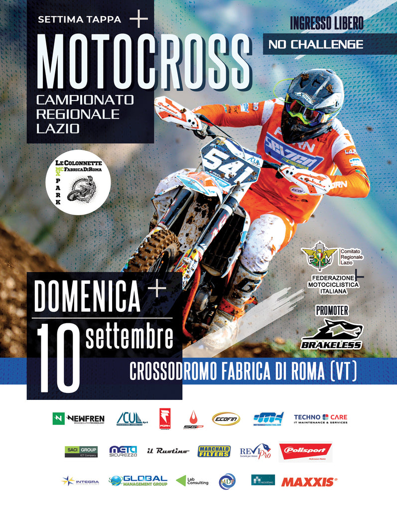 Settima tappa Motocross Campionato Regionale - Crossodromo Fabrica di Roma - 10 Settembre